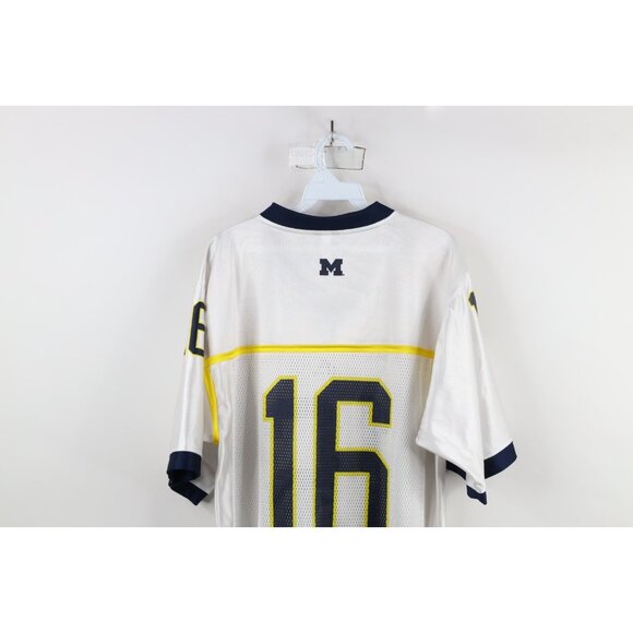 Vintage Adidas Mens Small Denard Robinson University of Michigan Football Jersey - Picture 15 of 16
